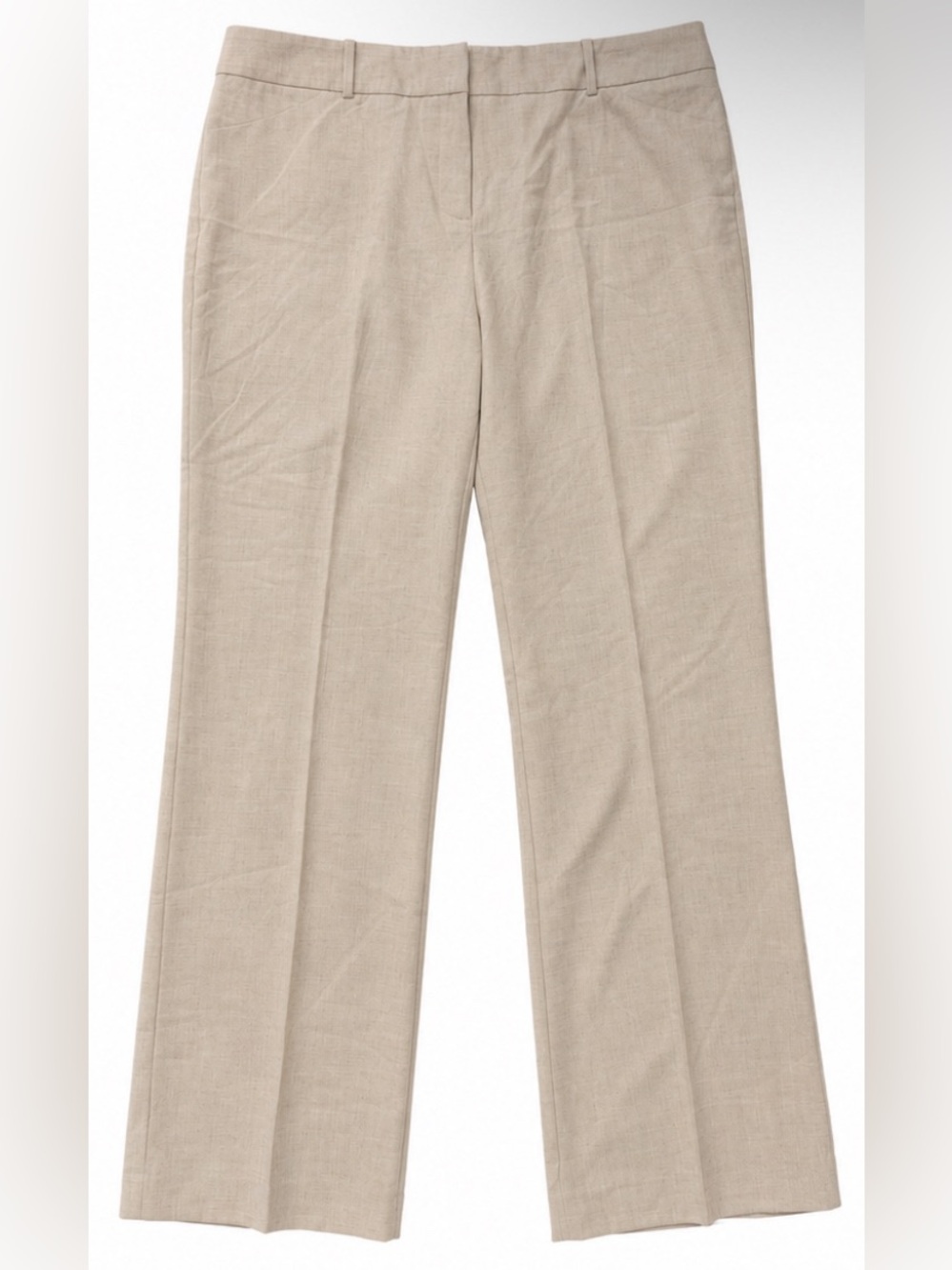 NWT Worthington Modern Fit Beige Dress Pants Size 14 Career Trousers